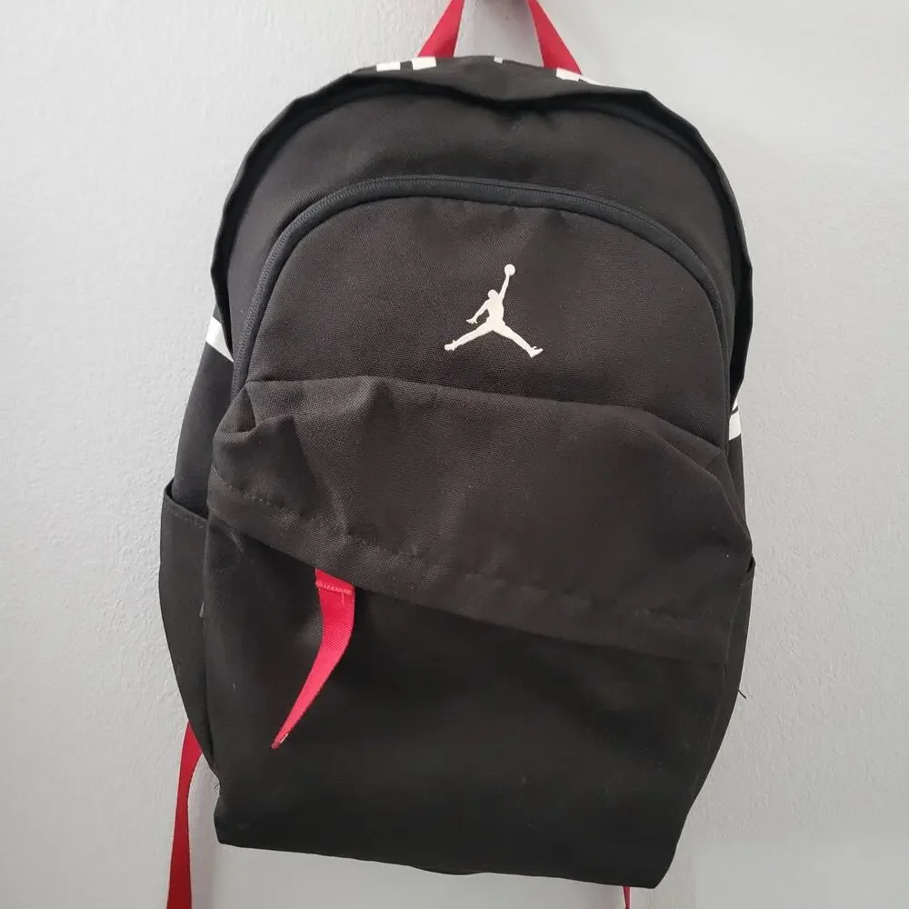 Jordan Air Patrol Large Black Backpack
